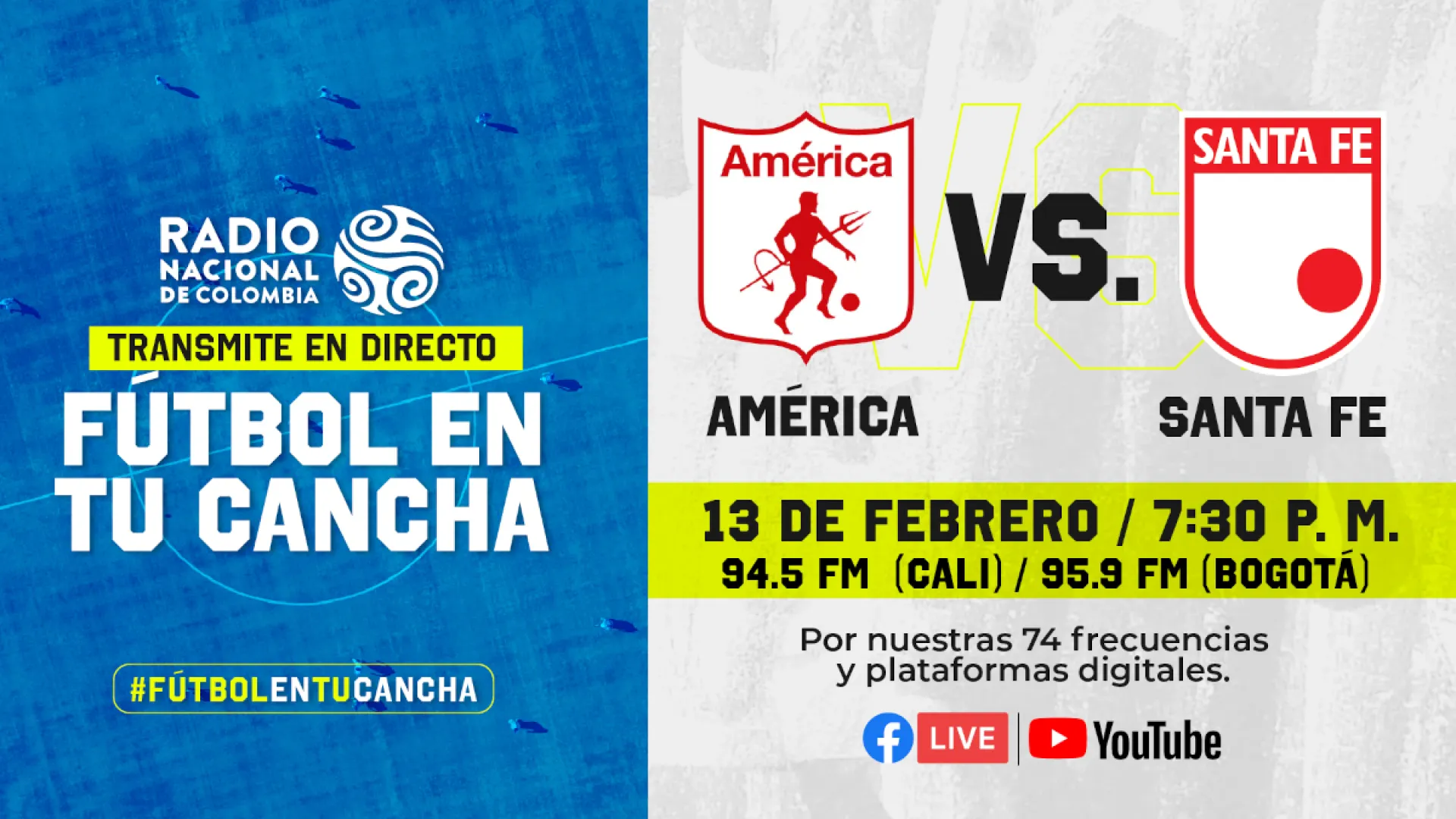 Un partido "al rojo vivo" por las 74 frecuencias de Radio Nacional de Colombia