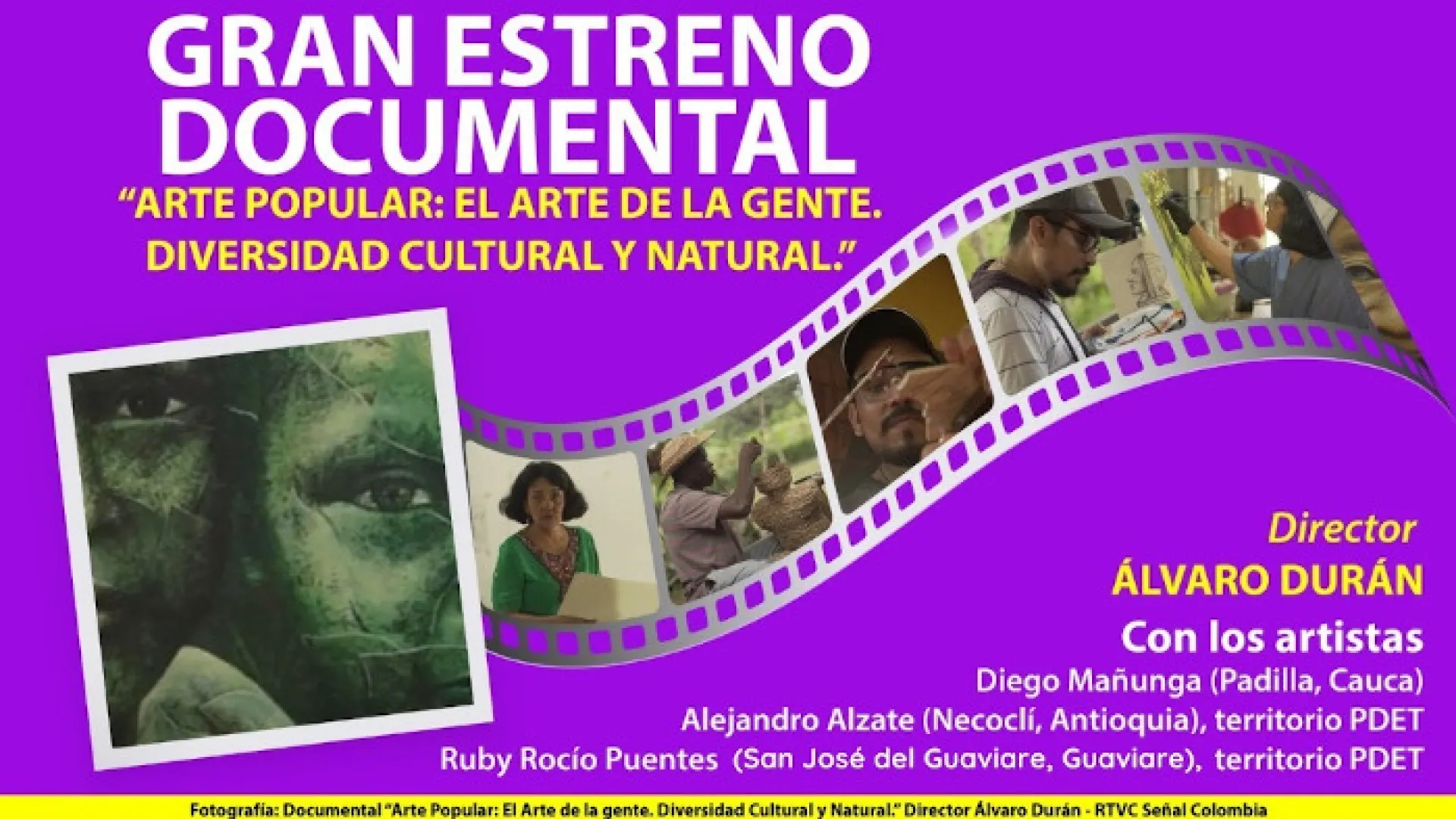 ¡Gran estreno! “Arte popular, el arte de la gente: diversidad cultural y natural”, documental de Señal Colombia y la Fundación BAT Colombia