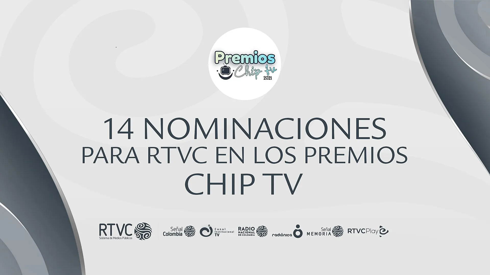 m14 nominaciones para RTVC en los Premios Chip TV 2022