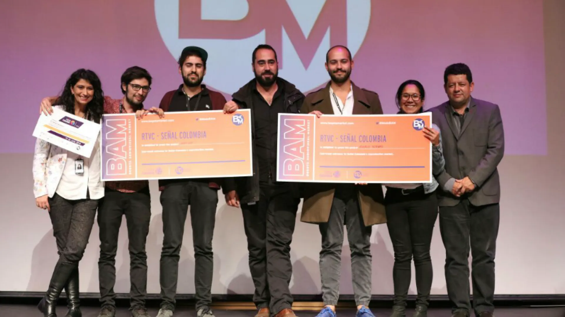 Señal Colombia entrega reconocimientos a mejores documentales del BAM