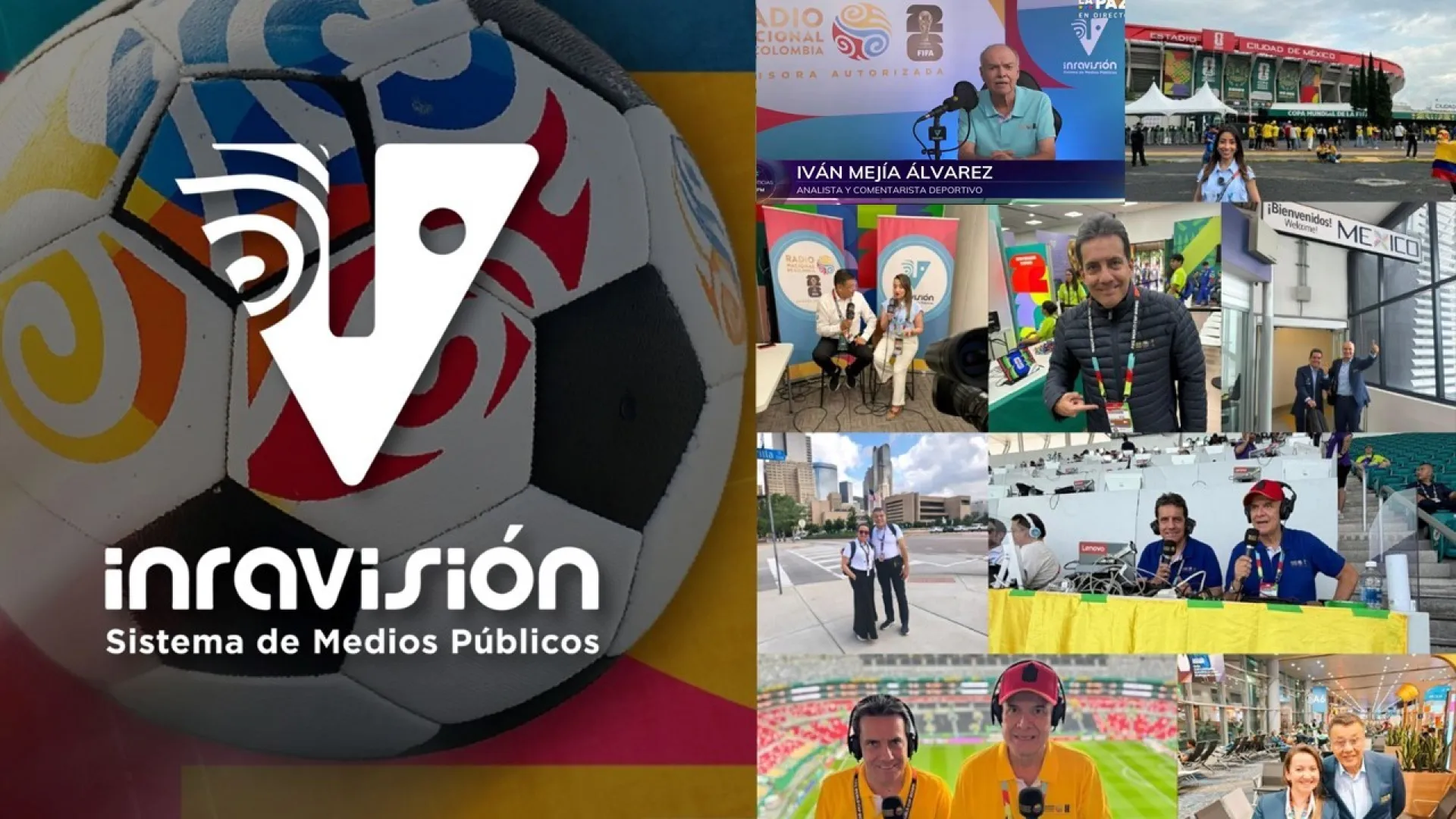 La histórica primera cobertura mundialista de Radio Nacional de Colombia