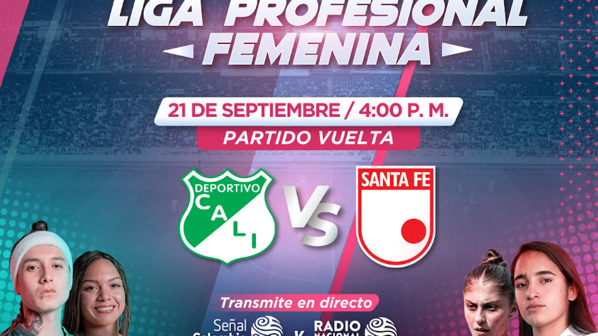 Vea gratis la gran final de la Liga Femenina de fútbol por Señal Colombia