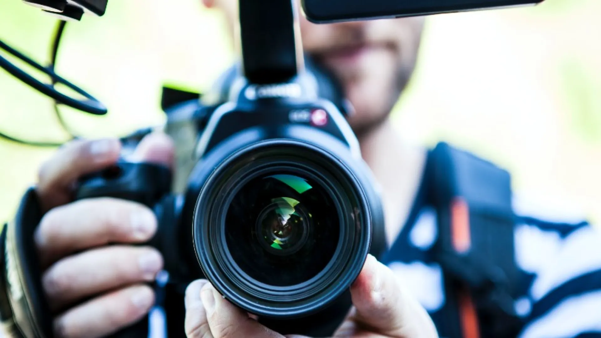 Cámara video sector audiovisual