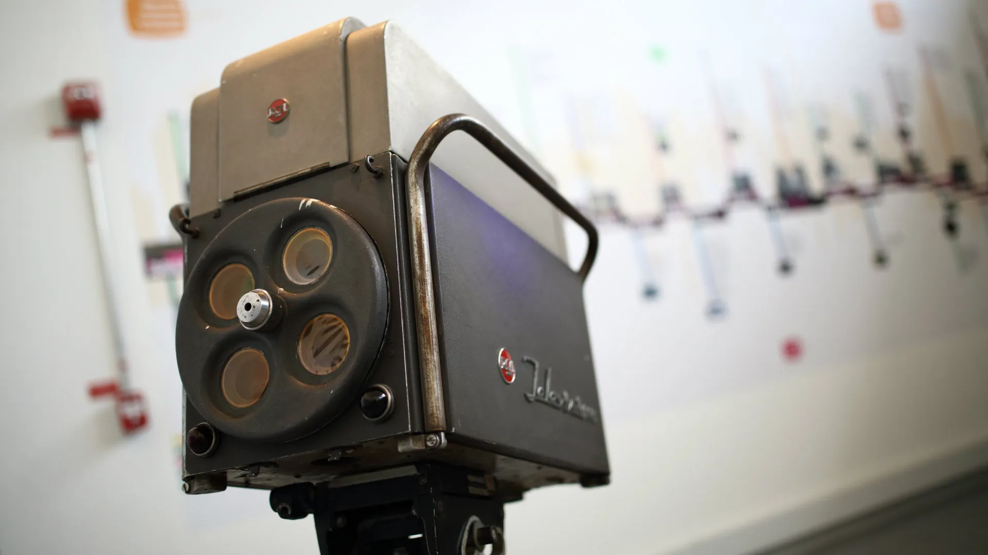 Cámara de tv, Museo Nacional, RTVC Señal Memoria 