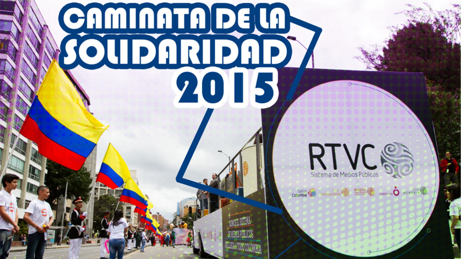 Así se vivió la participación de RTVC en La versión 37 de la Caminata de la Solidaridad por Colombia
