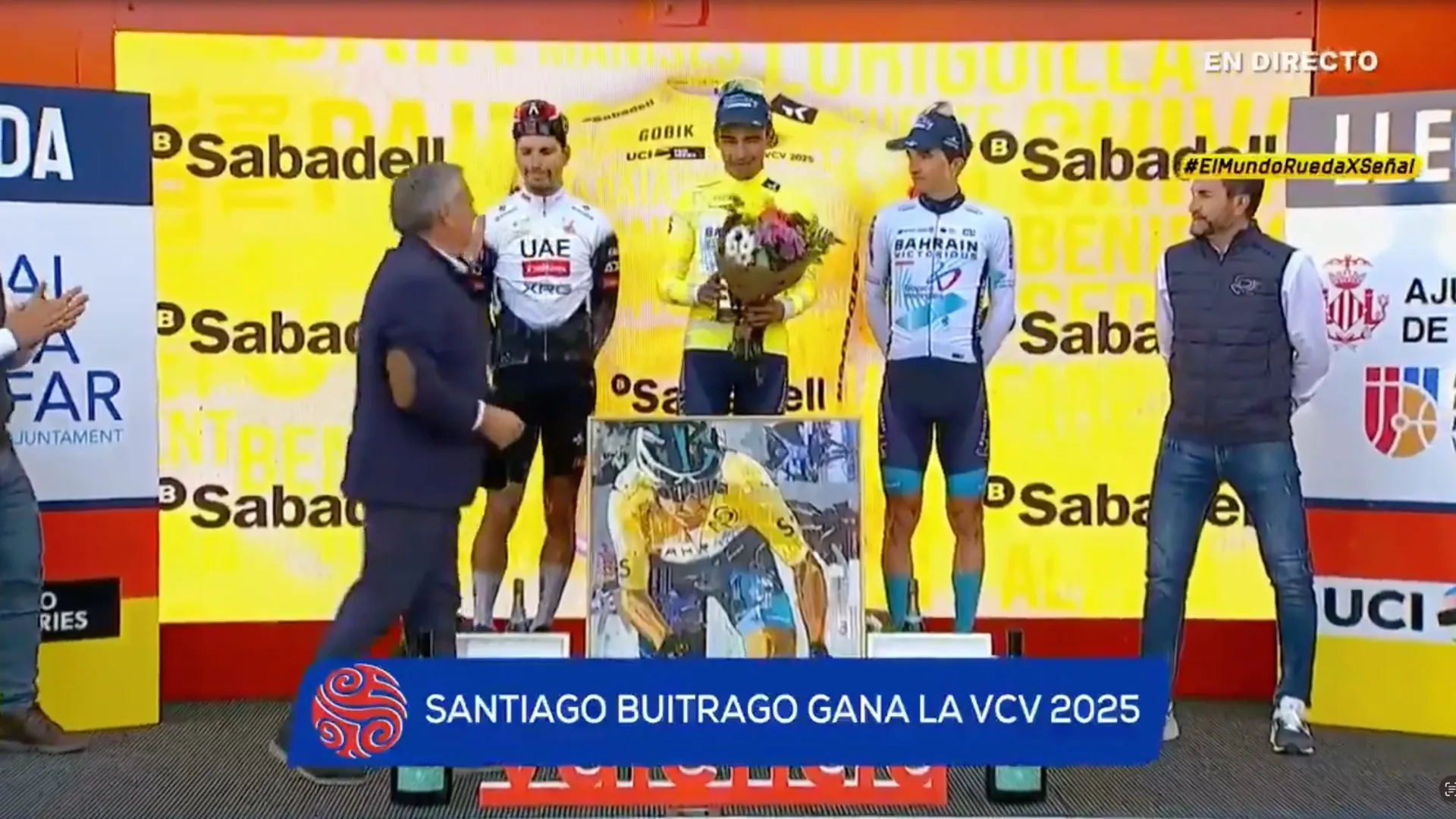 Santiago Buitrago es el campeón de la Vuelta a la Comunidad  Valenciana y se vivió por Señal Colombia