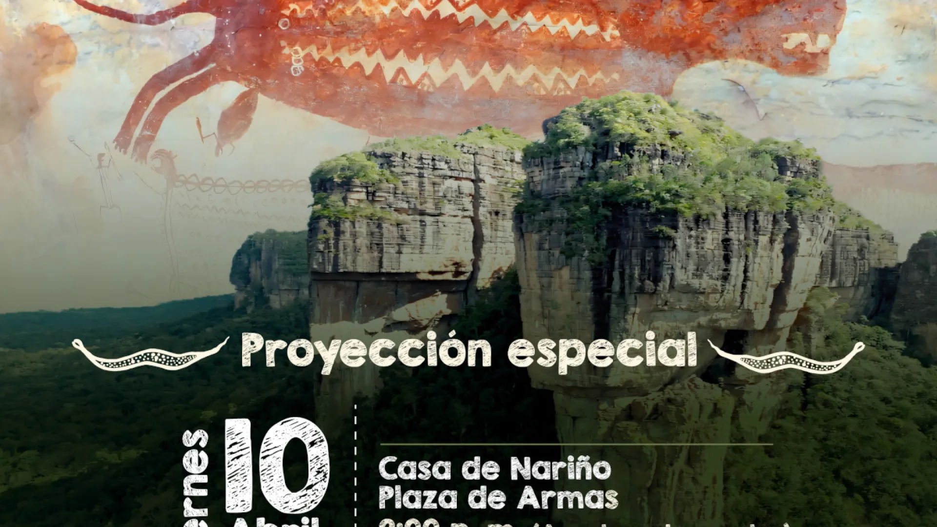 La Casa de Nariño abre sus puertas para ver ‘Chiribiquete: un viaje a la memoria ancestral de América’