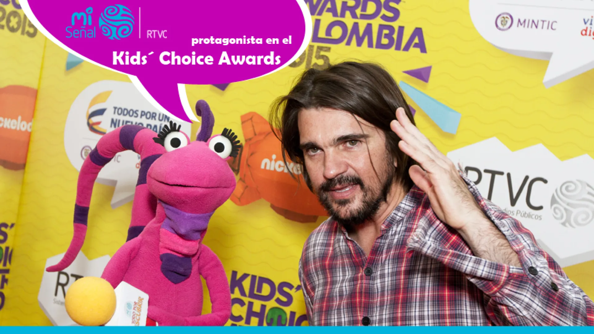 Chambimbe y Max Rodríguez, brillaron en la entrega de los Kids´ Choice Awards 2015
