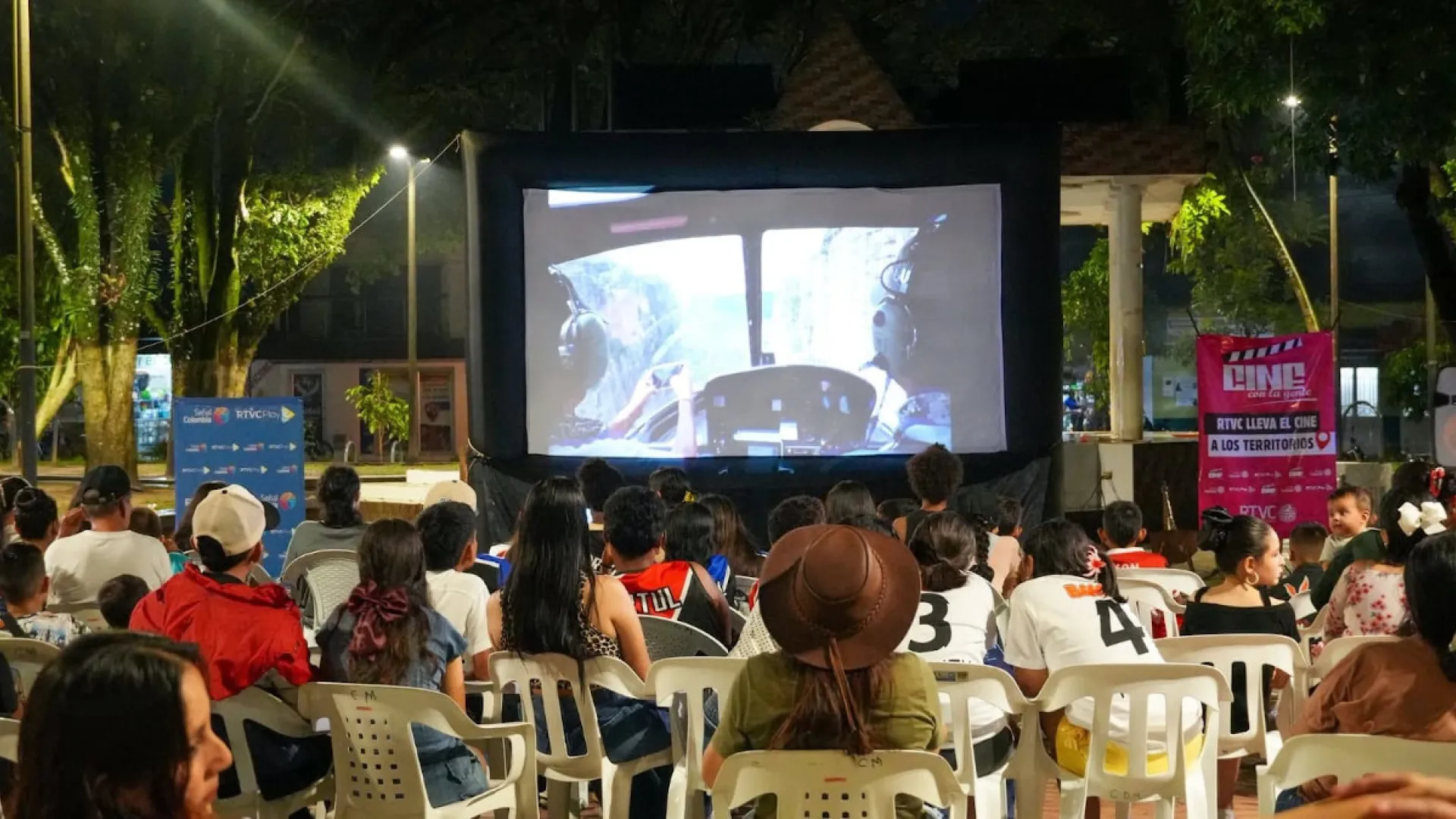 RTVC vive el ‘Cine con la gente’ en Arauca