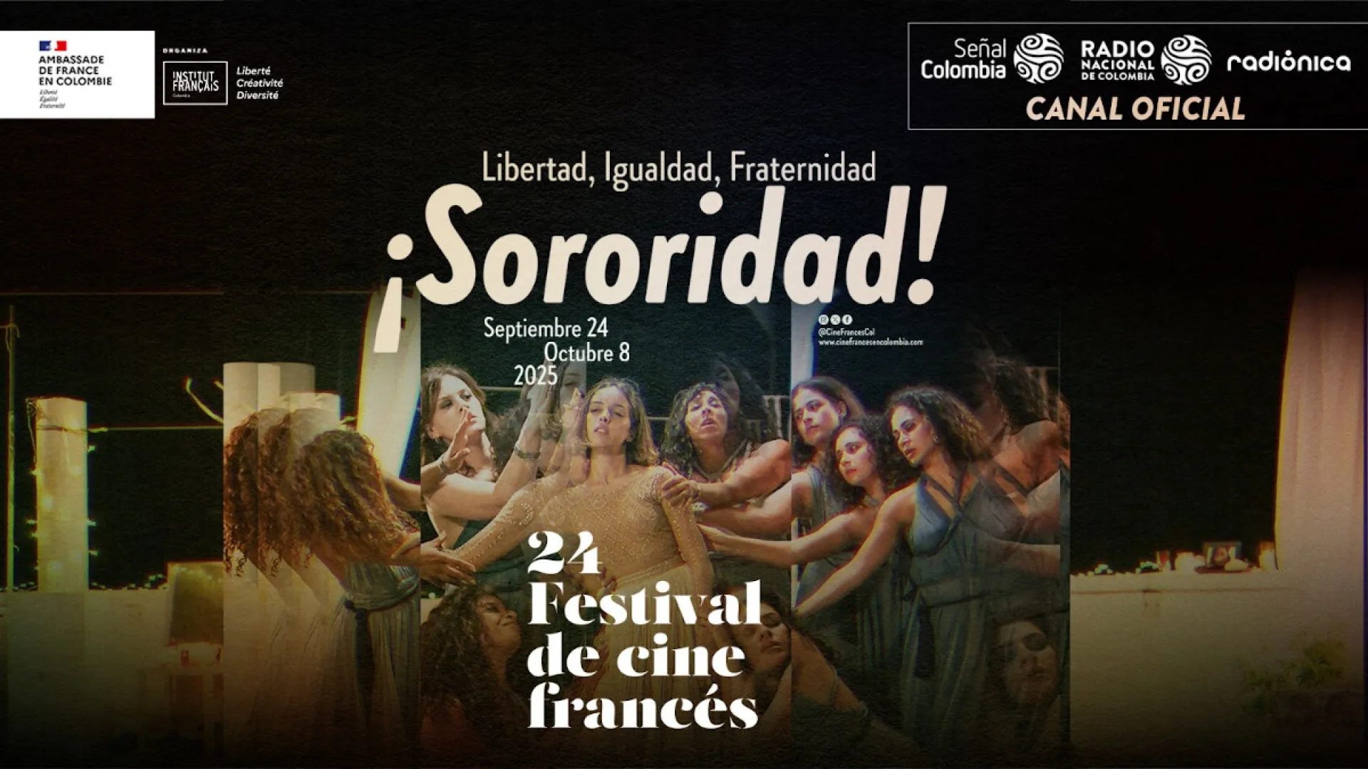 RTVC, medio aliado del Festival de Cine Francés 