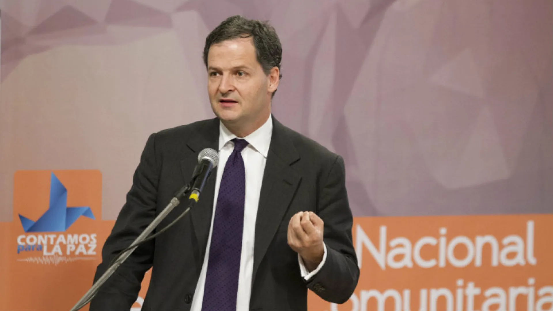 Alto comisionado de paz Sergio Jaramillo