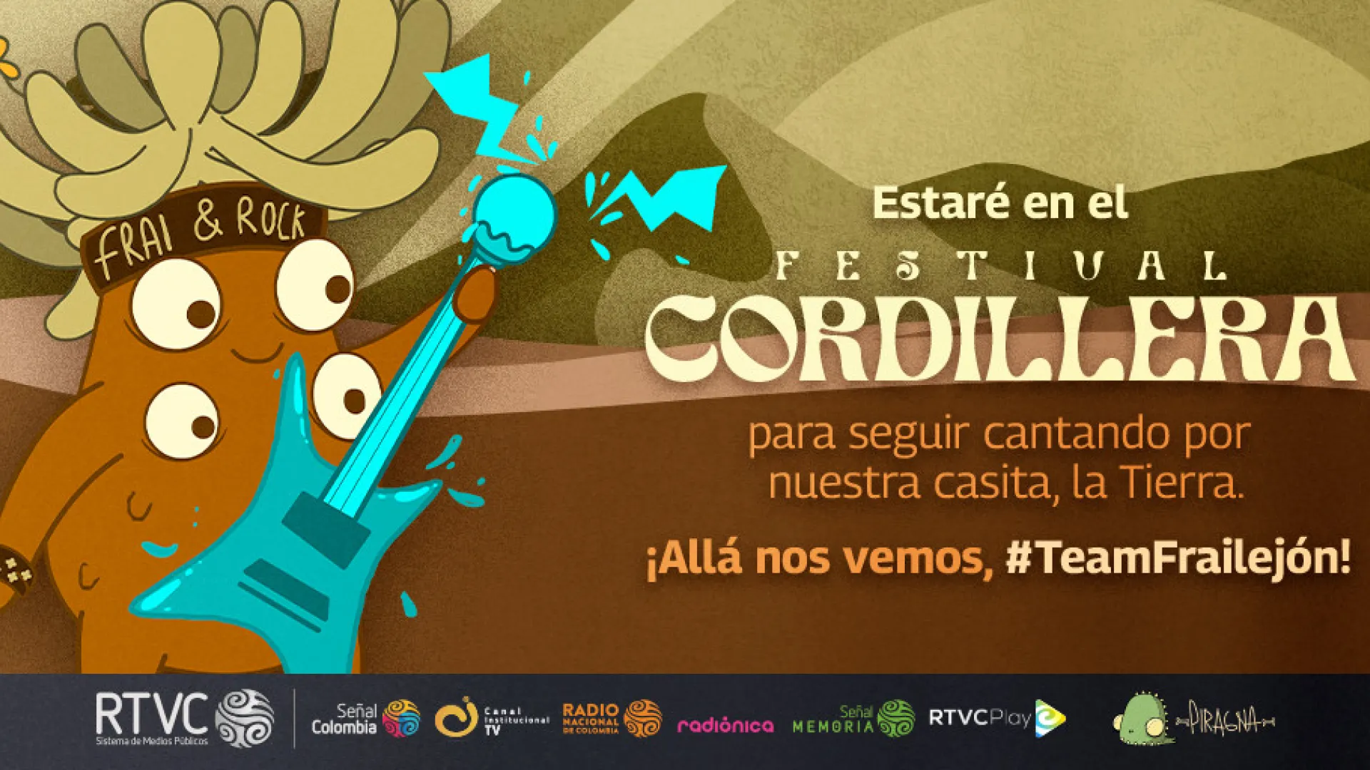 Frailejón Ernesto Pérez, el influenciador ambiental del Festival Cordillera