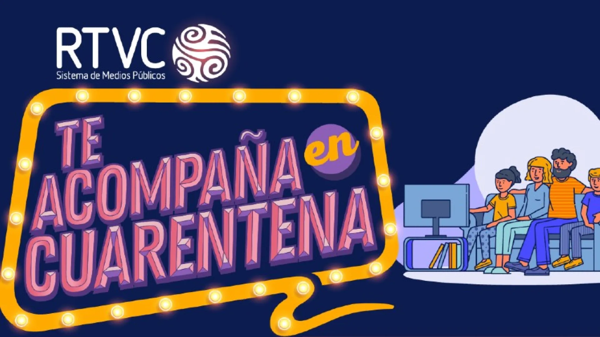 RTVC lanza plataforma para acompañar a los colombianos en cuarentena