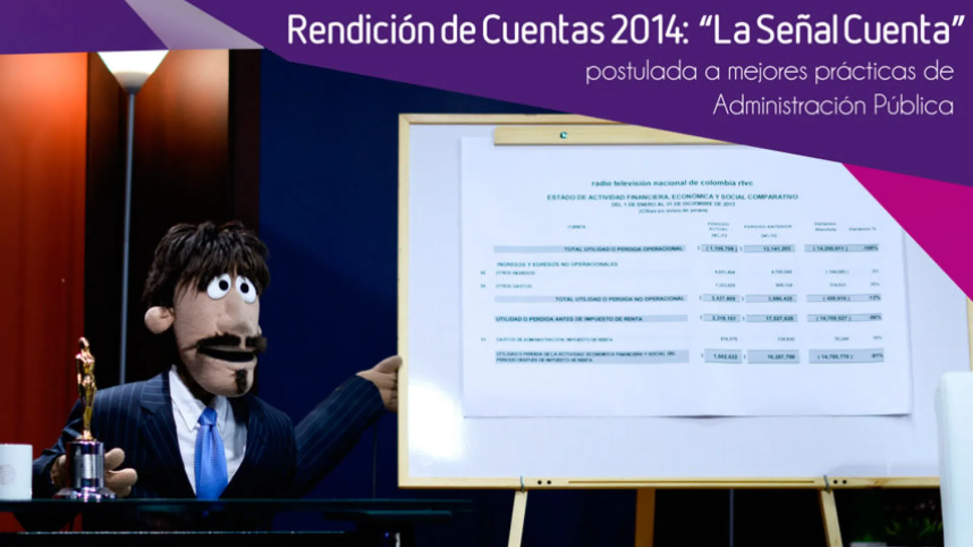 Rendición de cuentas 2014, “La Señal Cuenta” 