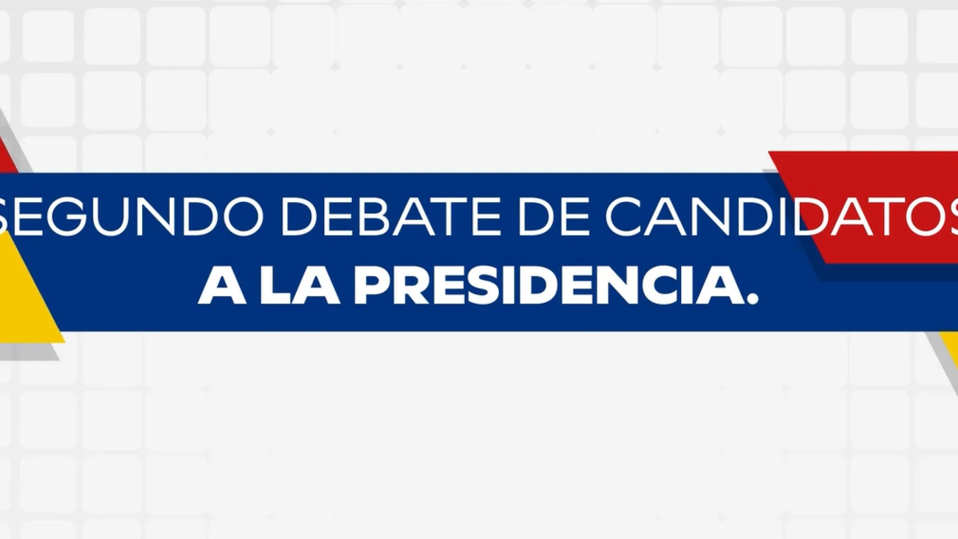Conéctese con el segundo debate presidencial en Inravisión Sistema de Medios Públicos