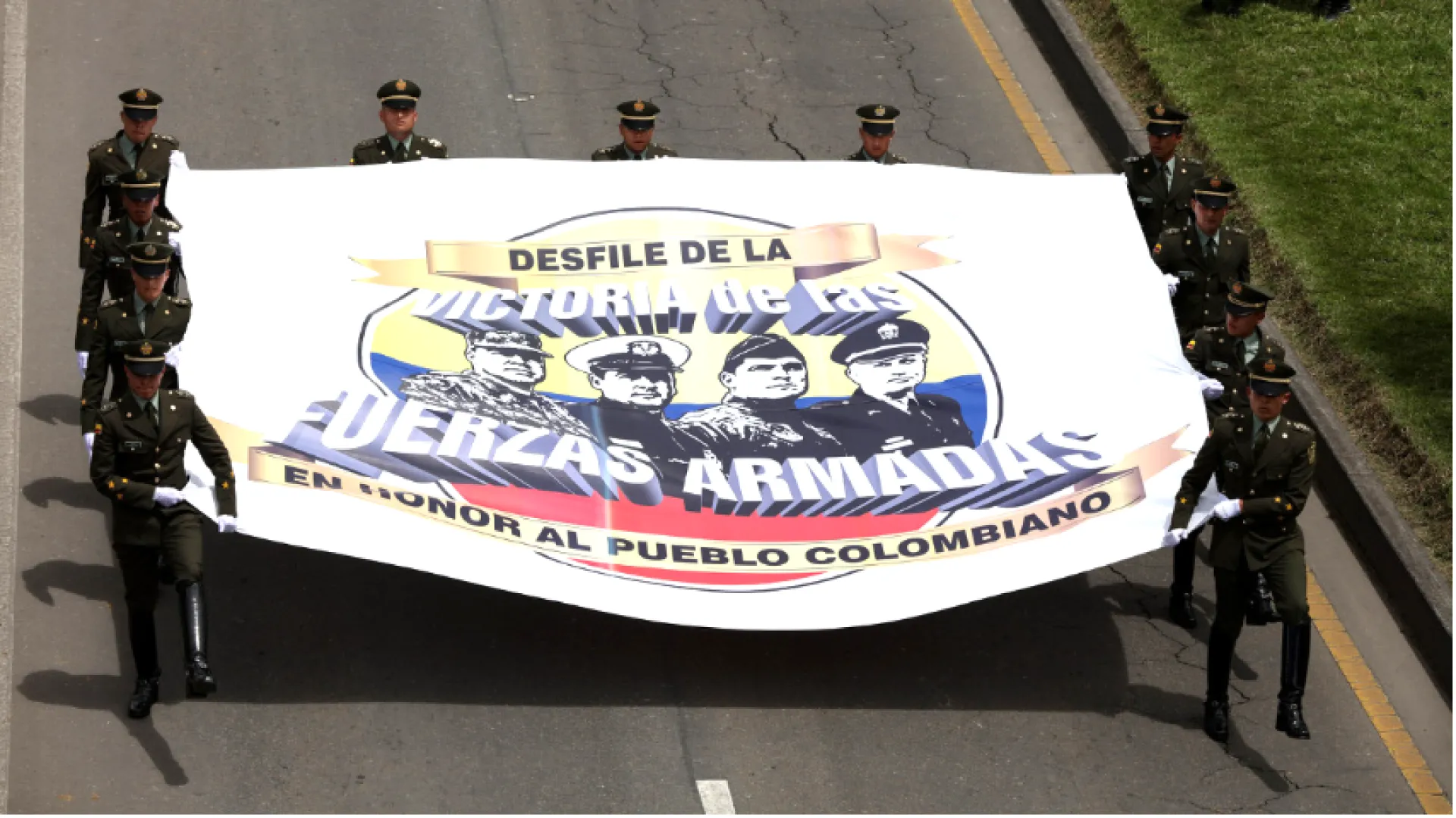 Desfile Militar transmisión RTVC