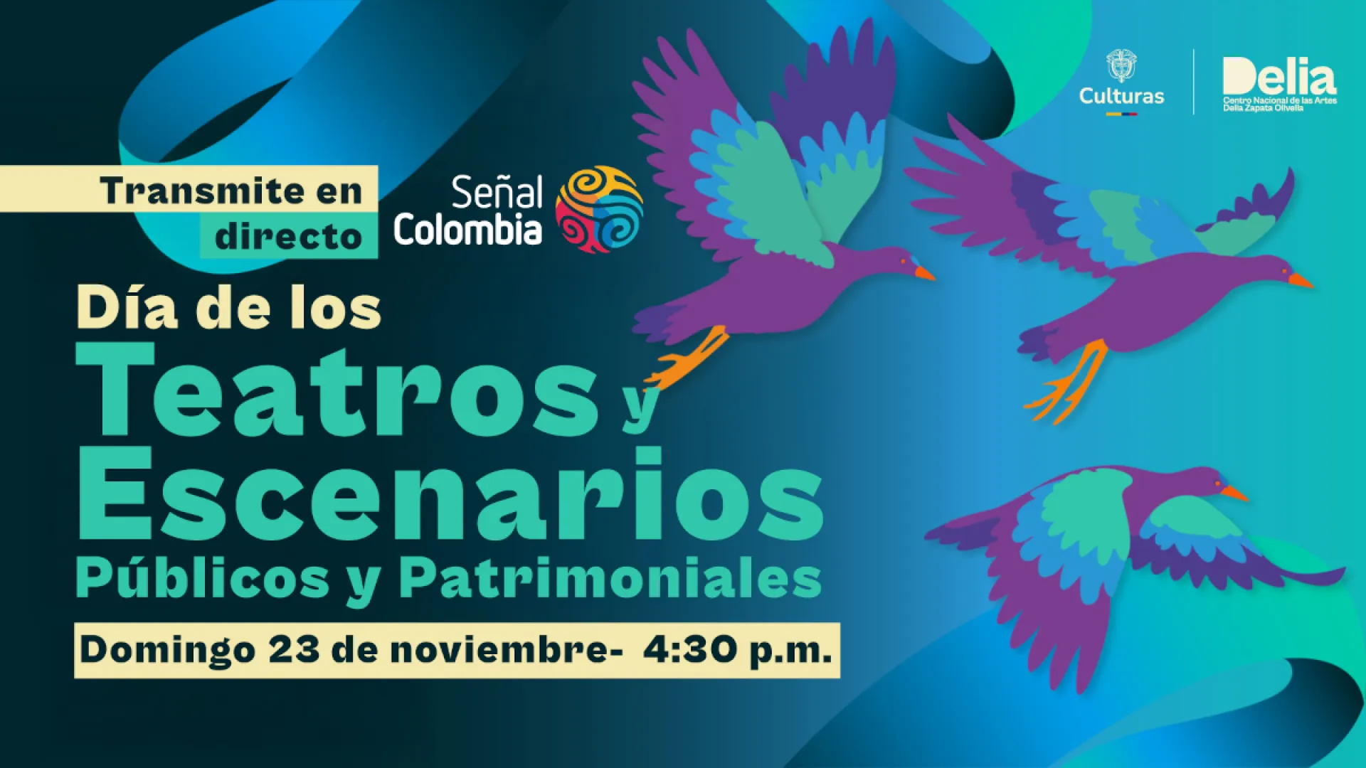 Con concierto de César Mora y su Orquesta María Canela, Señal Colombia transmite la conmemoración del Día de los Teatros