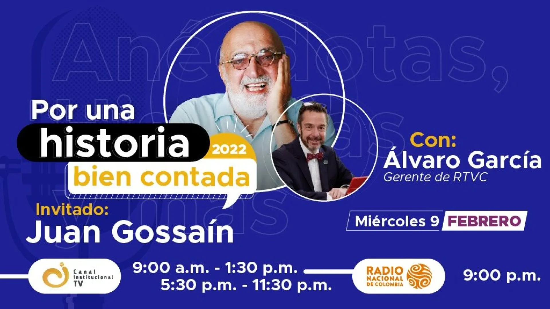 Por una historia bien contada: especial de RTVC para celebrar el Día del Periodista