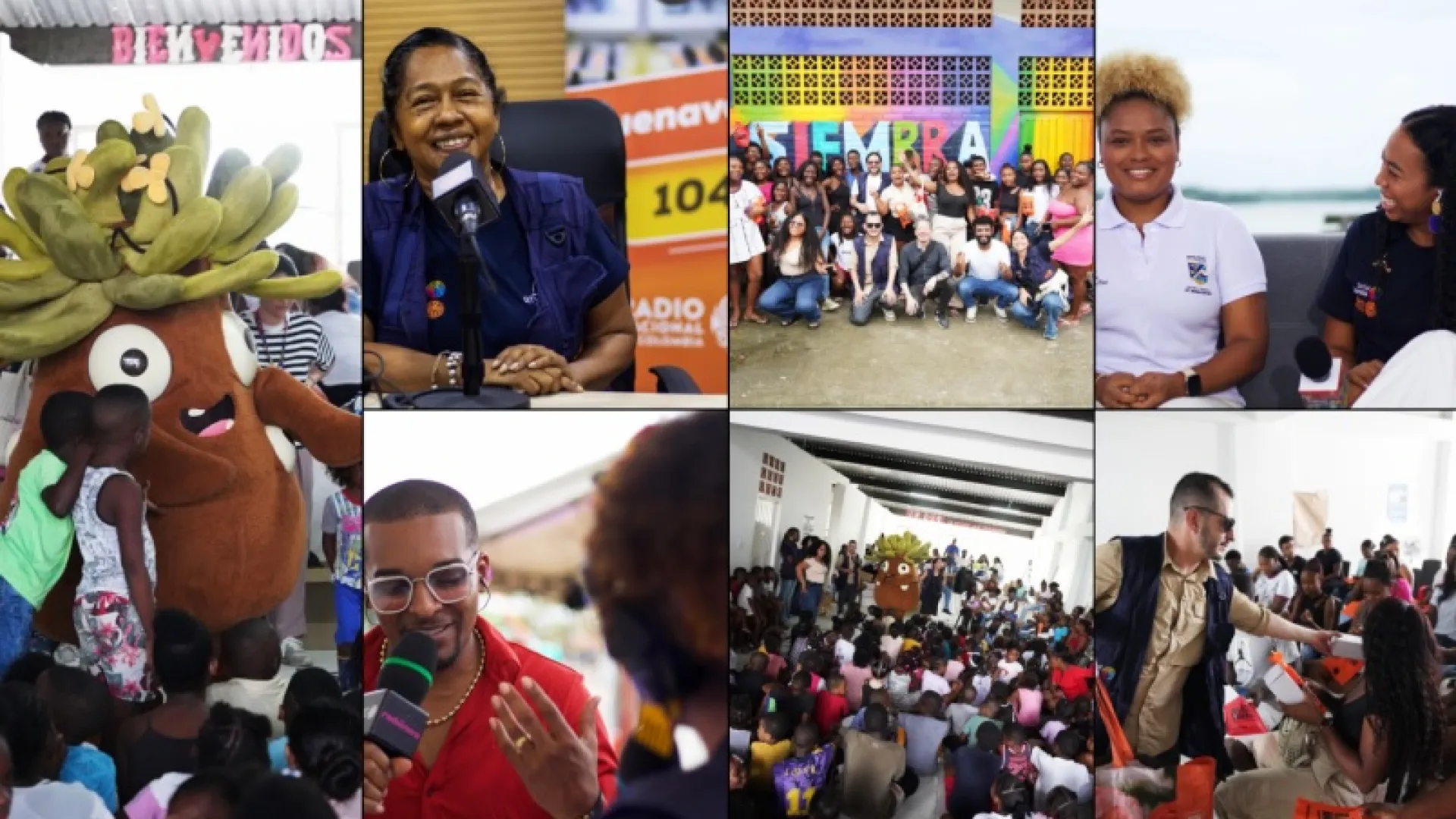 Con la inauguración de nuevas Emisoras de Paz inició el segundo día de la semana Buenaventura por la paz