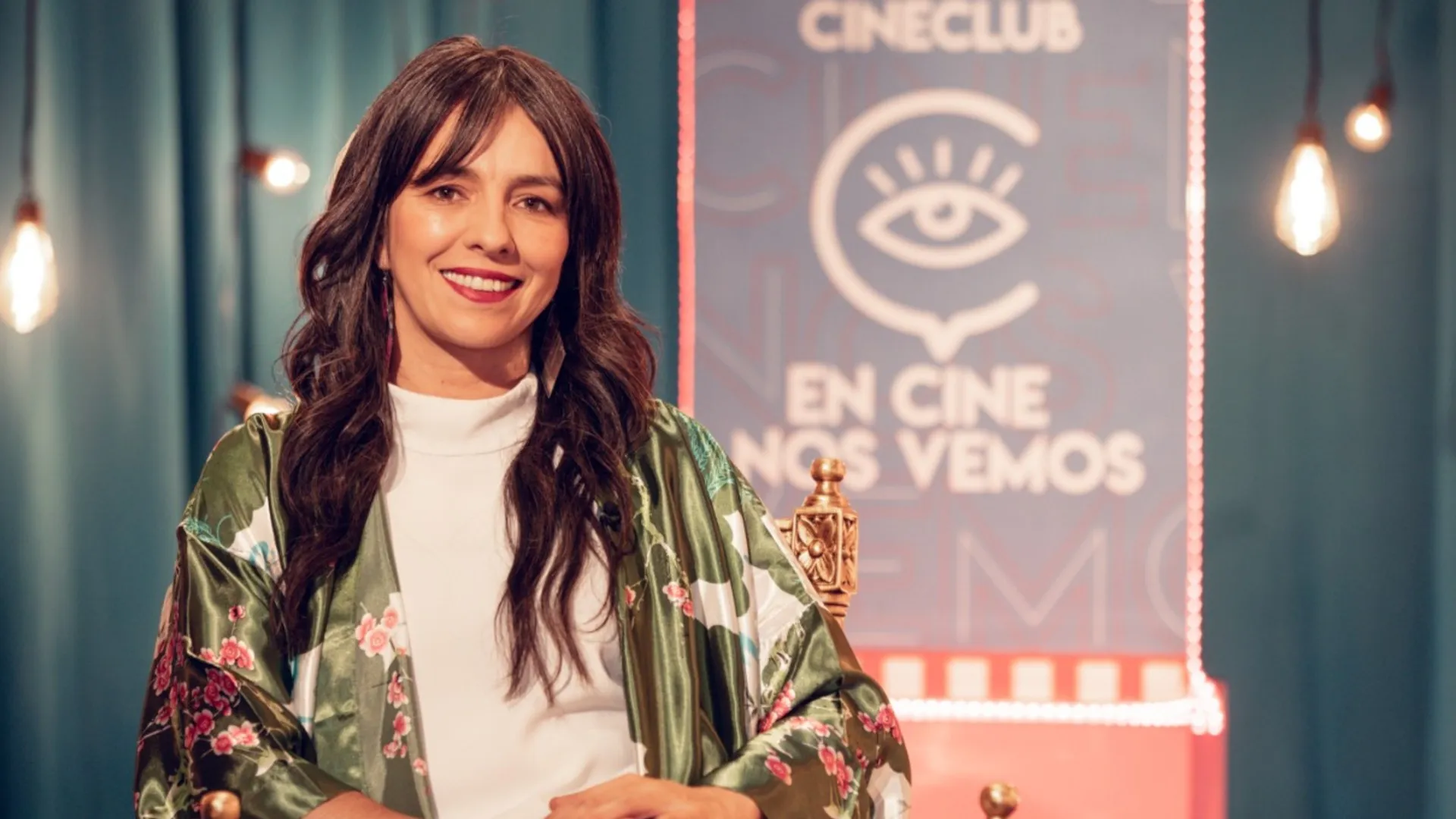 Diana Rico presentadora Cineclub en Cine nos vemos de Señal Colombia