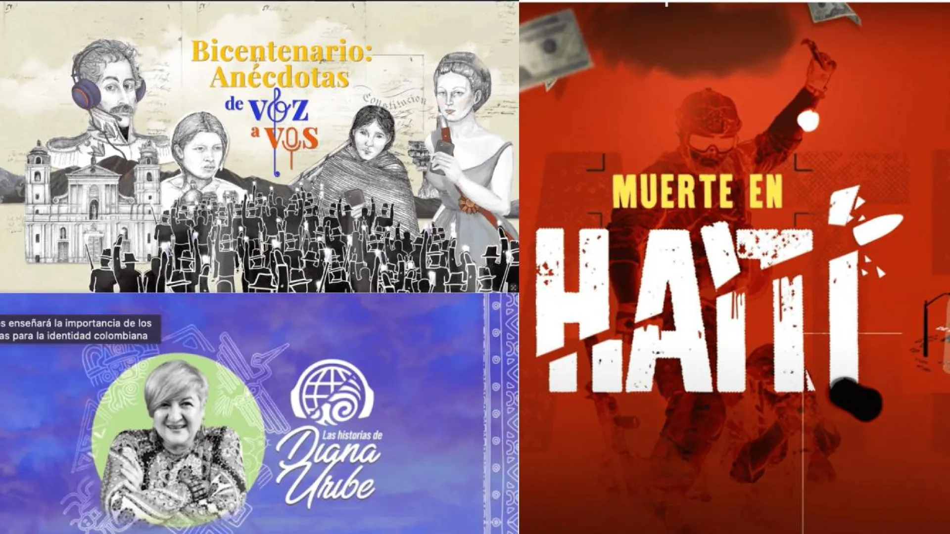  Tres contenidos de RTVCPlay para entender la historia de Haití y su impacto en Colombia