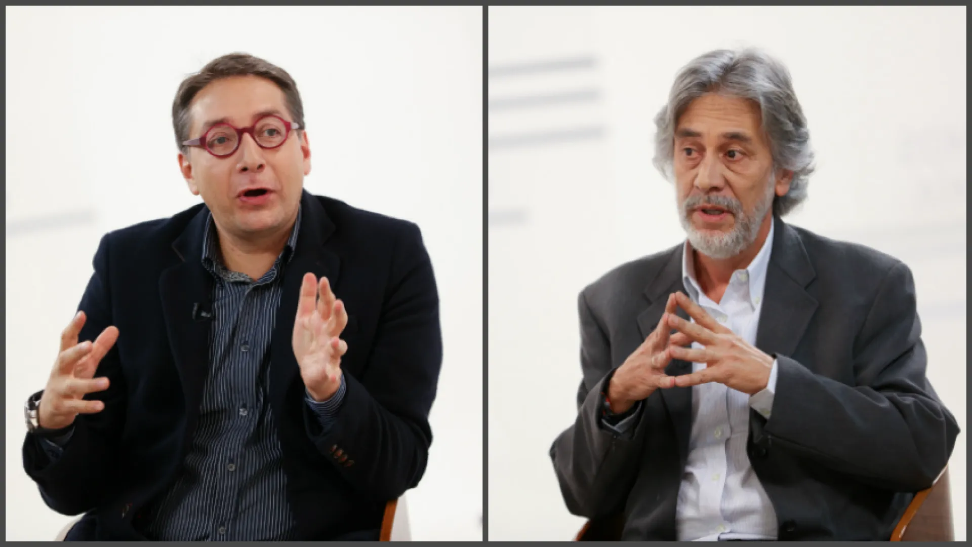 Fernando Quijano y Juan Carlos Ramírez, en Conversemos de Economía