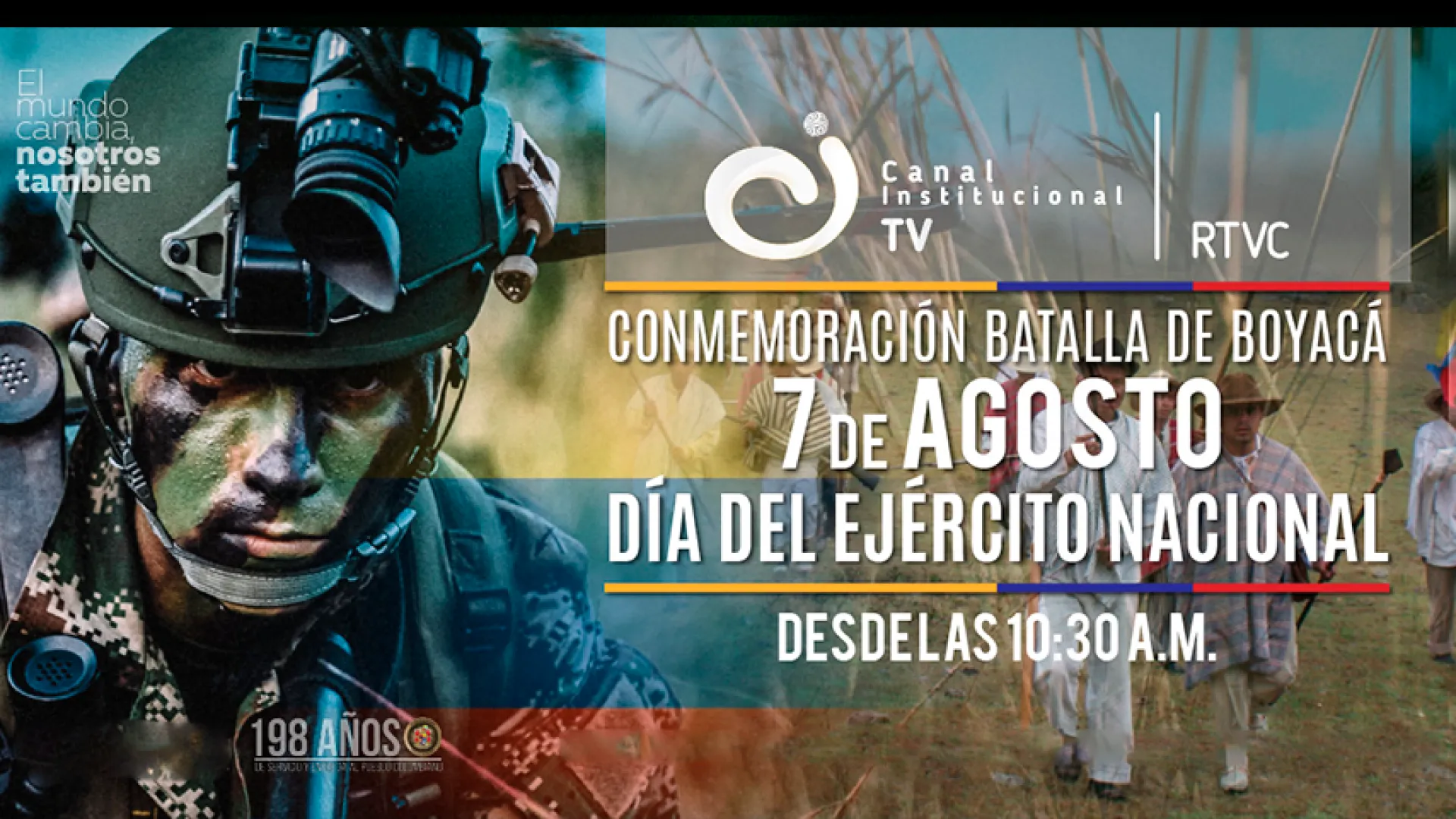 Así celebramos la Batalla de Boyacá y los 198 años del Ejército Nacional