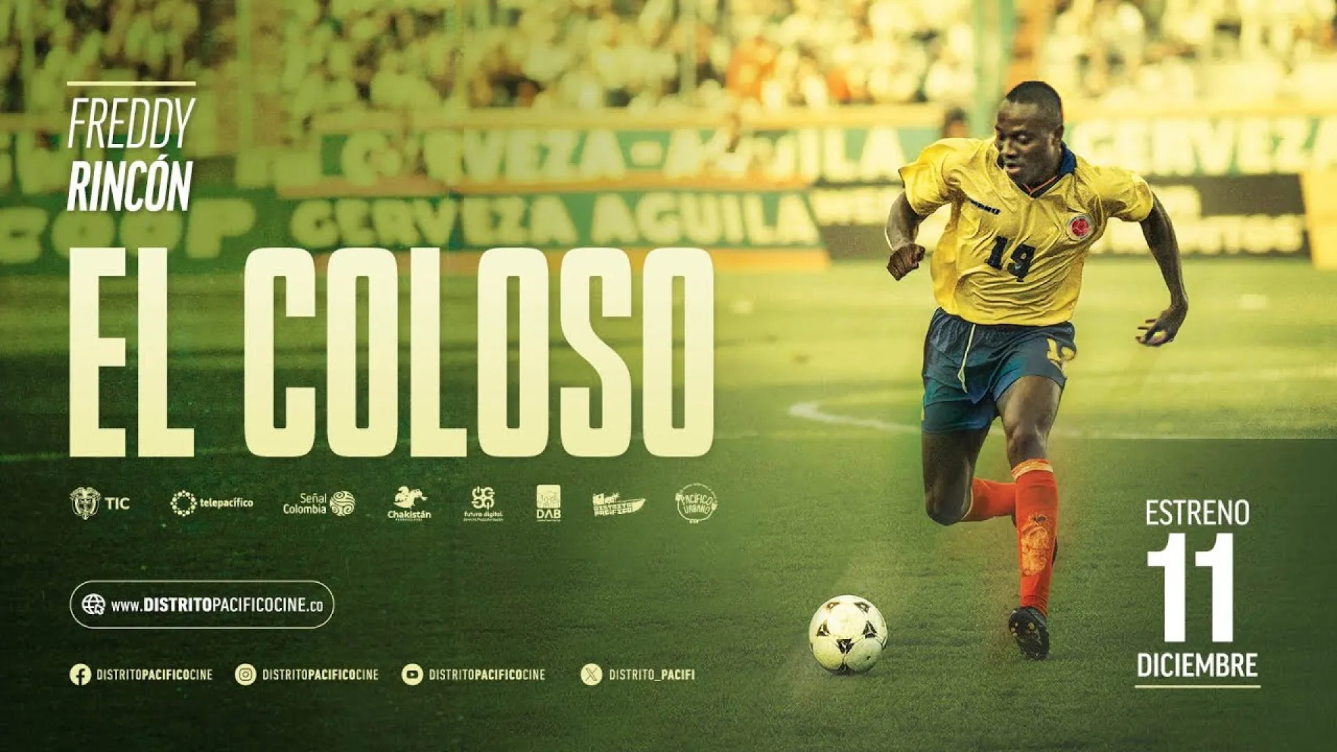 'El Coloso': un homenaje de RTVC a la vida y legado de Freddy Rincón