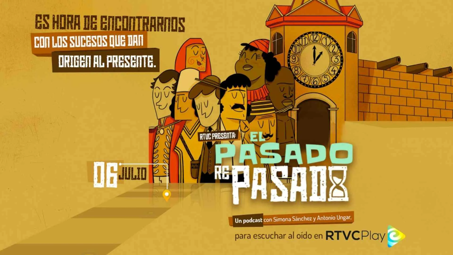 El pasado repasado, podcast de RTVCPlay