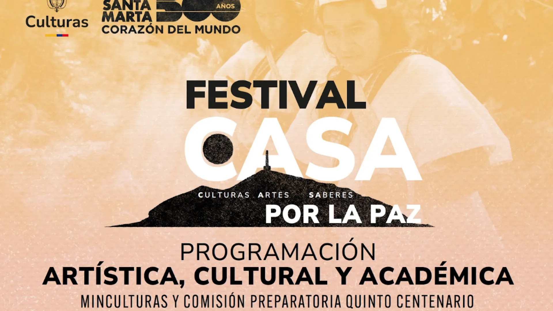 RTVC lleva la interculturalidad de Santa Marta a todo el país con la transmisión del 'Festival Casa por la Paz'