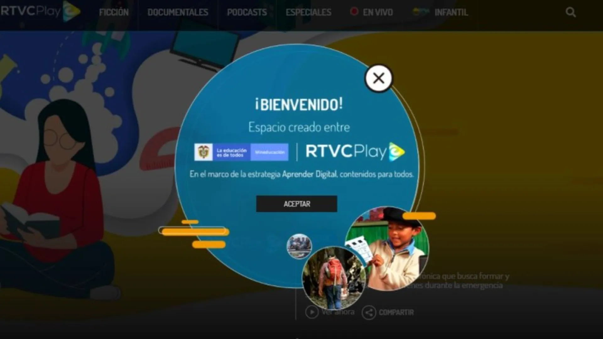 Fimpu Medios Públicos RTVCPlay entretenimiento y educación
