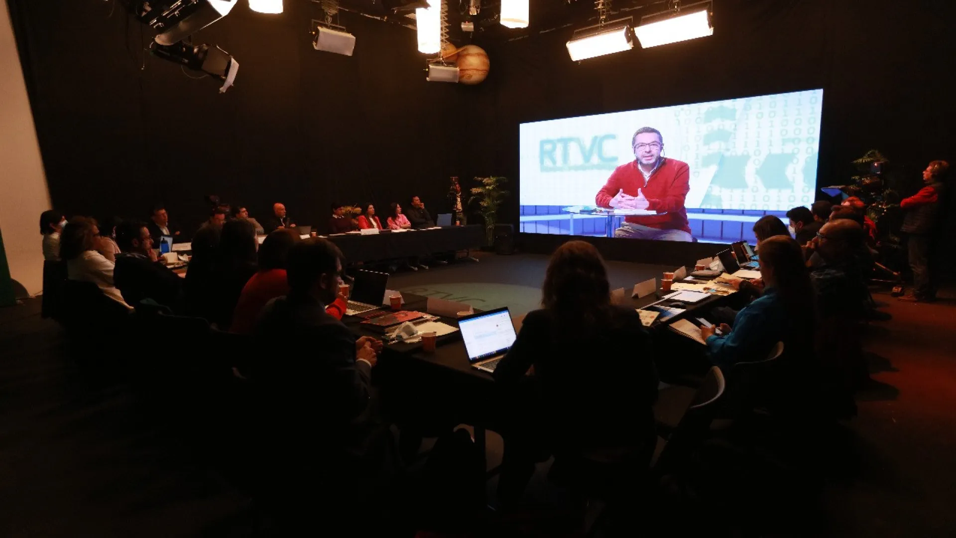 RTVC inició el empalme con la delegación del Gobierno Nacional entrante