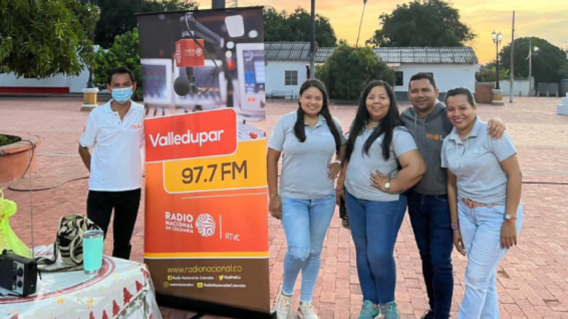 Un sábado de El campo en la radio
