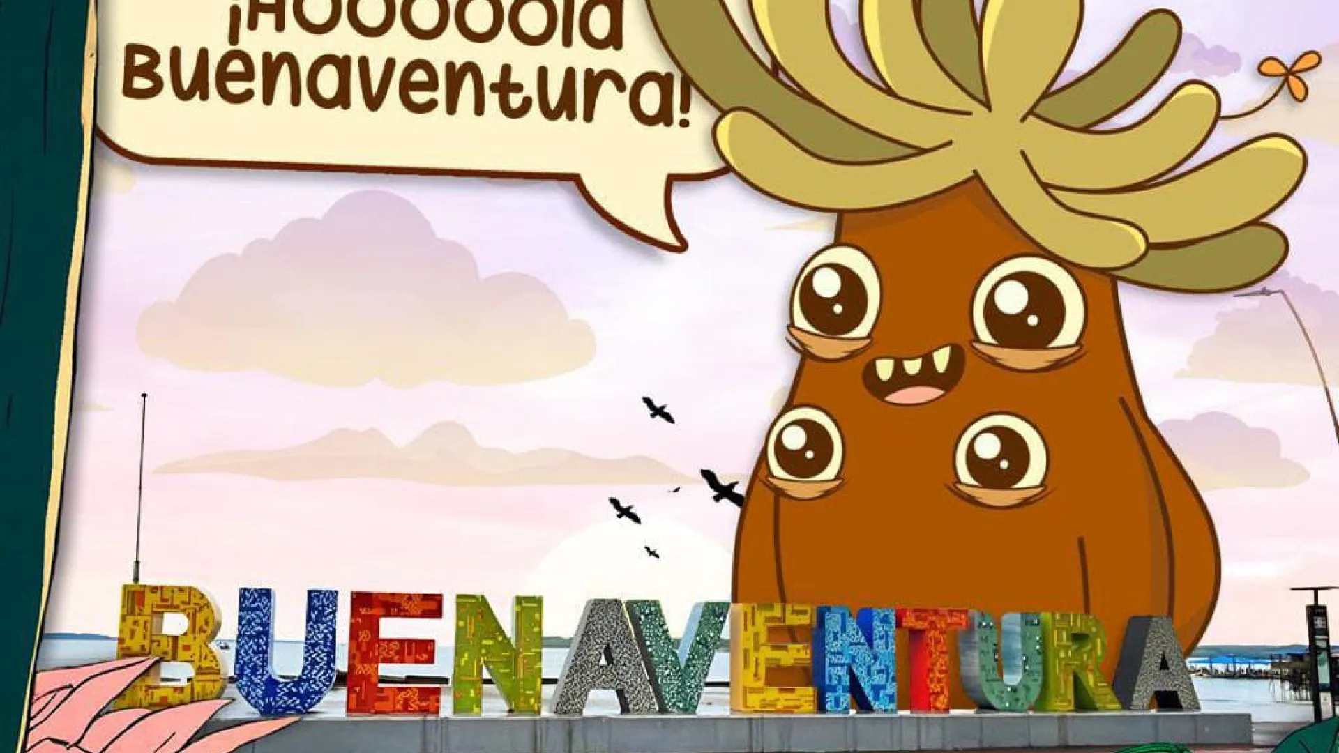 Frailejón Ernesto Pérez recorre el Pacífico colombiano dando abracitos de agua