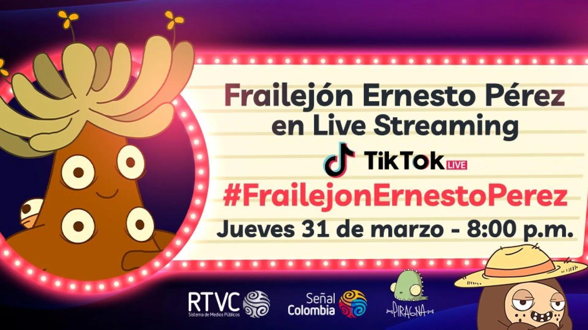 Frailejón Ernesto Pérez y un TikTok Live lleno de sorpresas