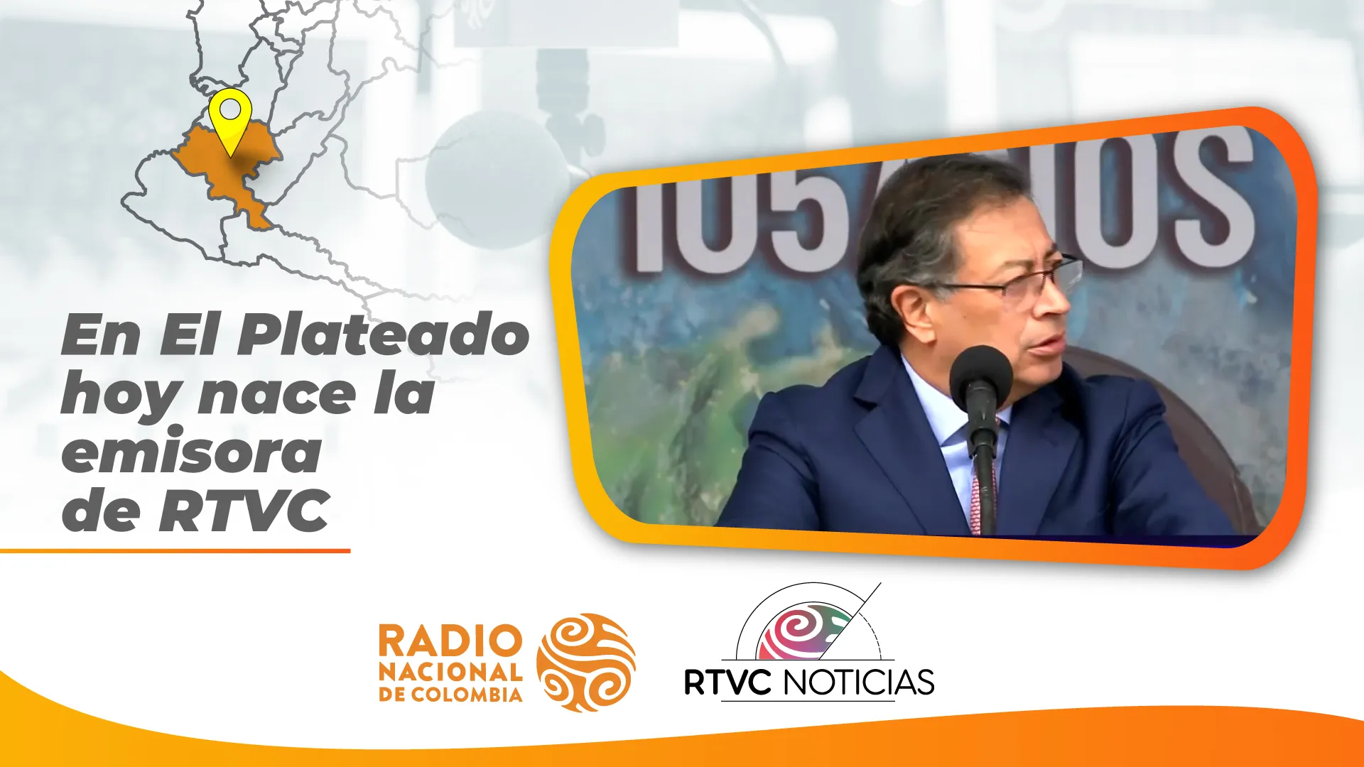 Por primera vez Radio Nacional de Colombia transmite desde El Plateado para todo el país