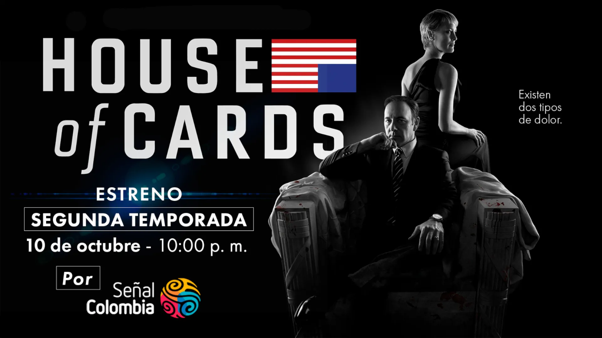 Segunda temporada de House of Cards en Señal Colombia