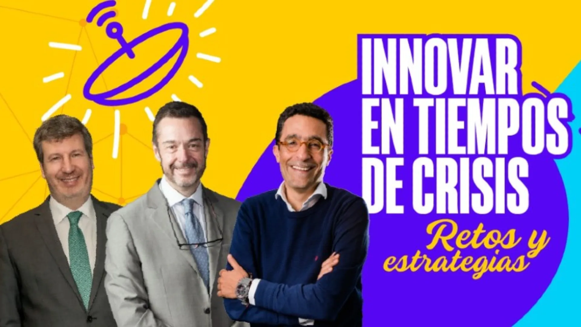 RTVC le invita a participar de la charla virtual: “Innovar en tiempos de crisis: retos y estrategias”.