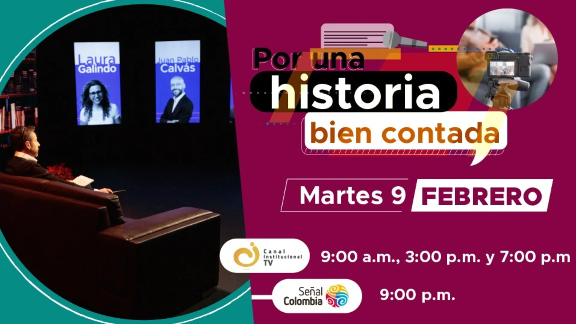 RTVC conmemora el Día del Periodista con una programación especial para todos