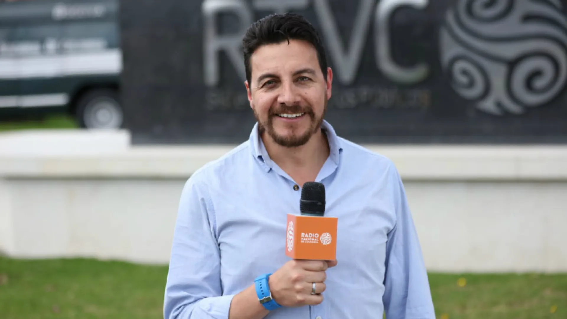 Juan Ricardo Pulido, periodista de Radio Nacional de Colombia, RTVC Medios Públicos