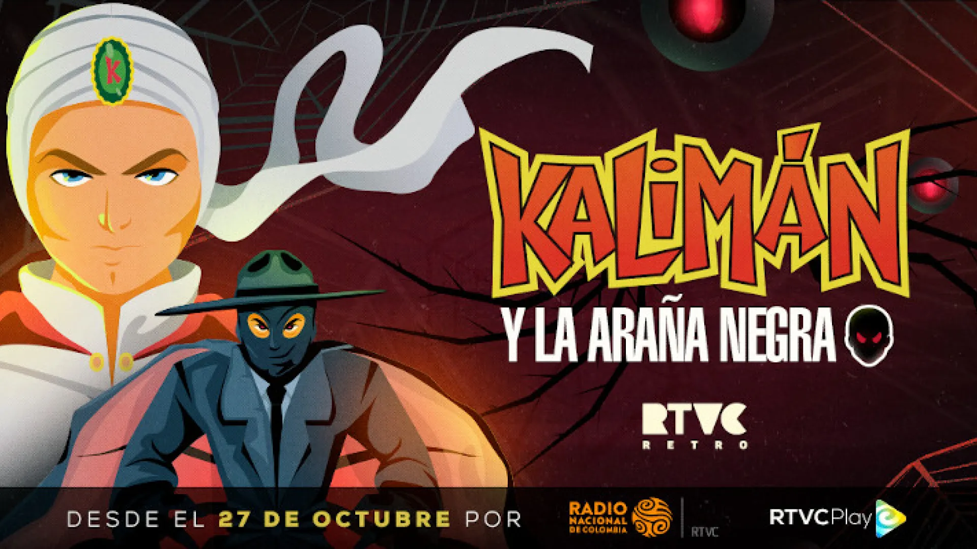 La cuarta temporada de Kalimán: frente a frente con su némesis "La Araña Negra"