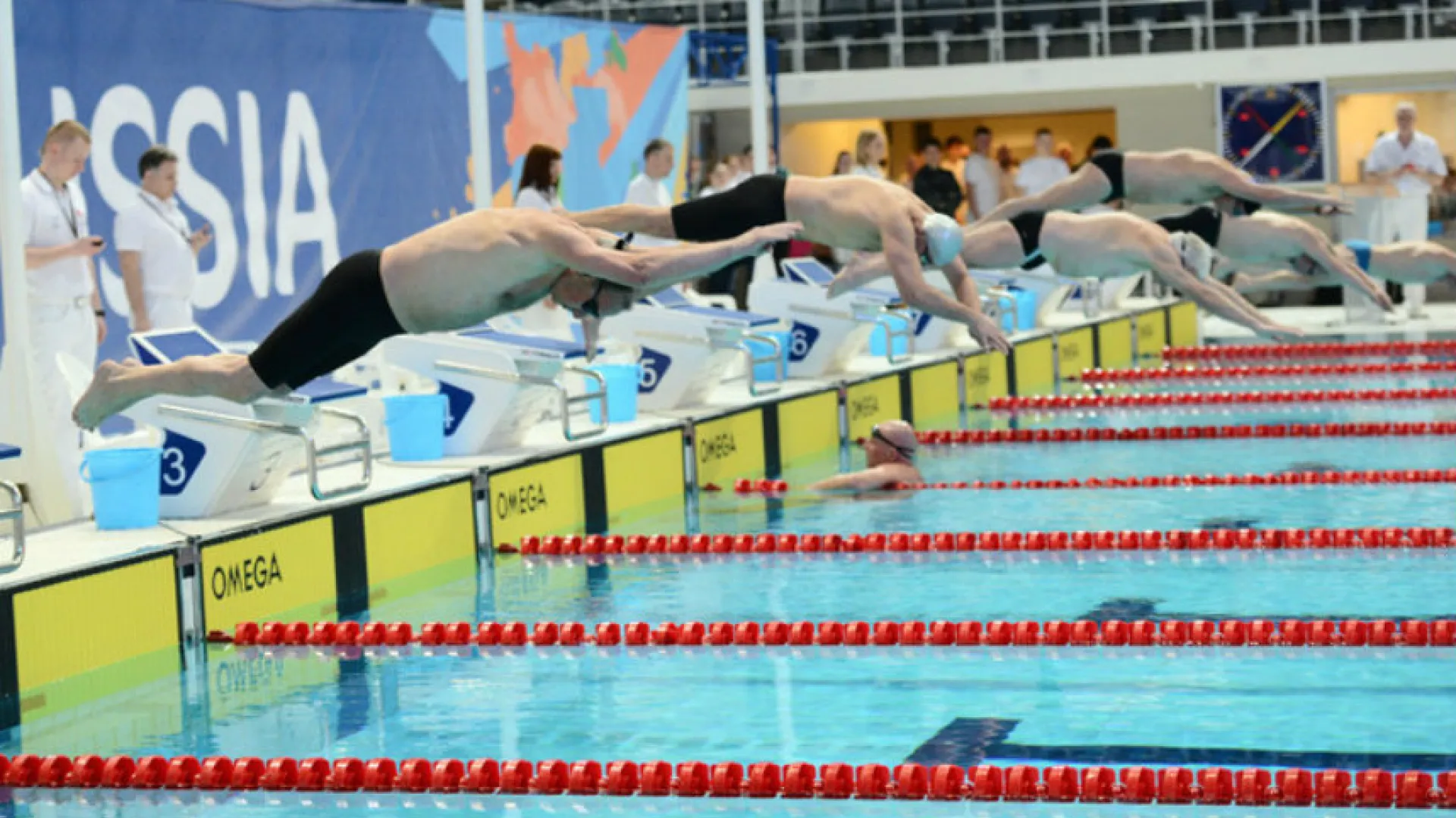 Actuación de 19 nadadores en Kazan-Rusia por Señal Deportes de RTVC