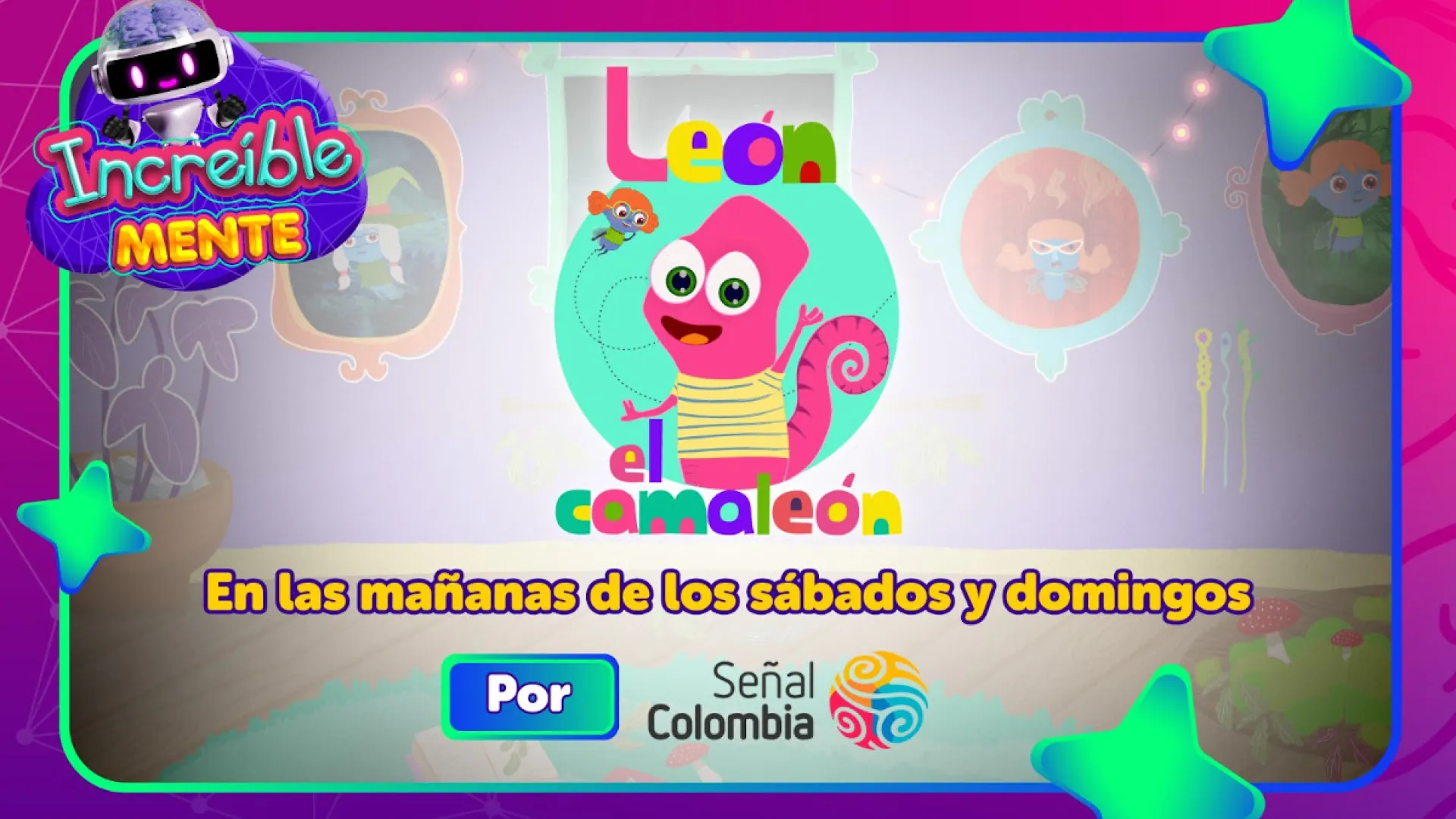 ‘León, el camaleón’, la serie infantil de Señal Colombia, donde las emociones transforman