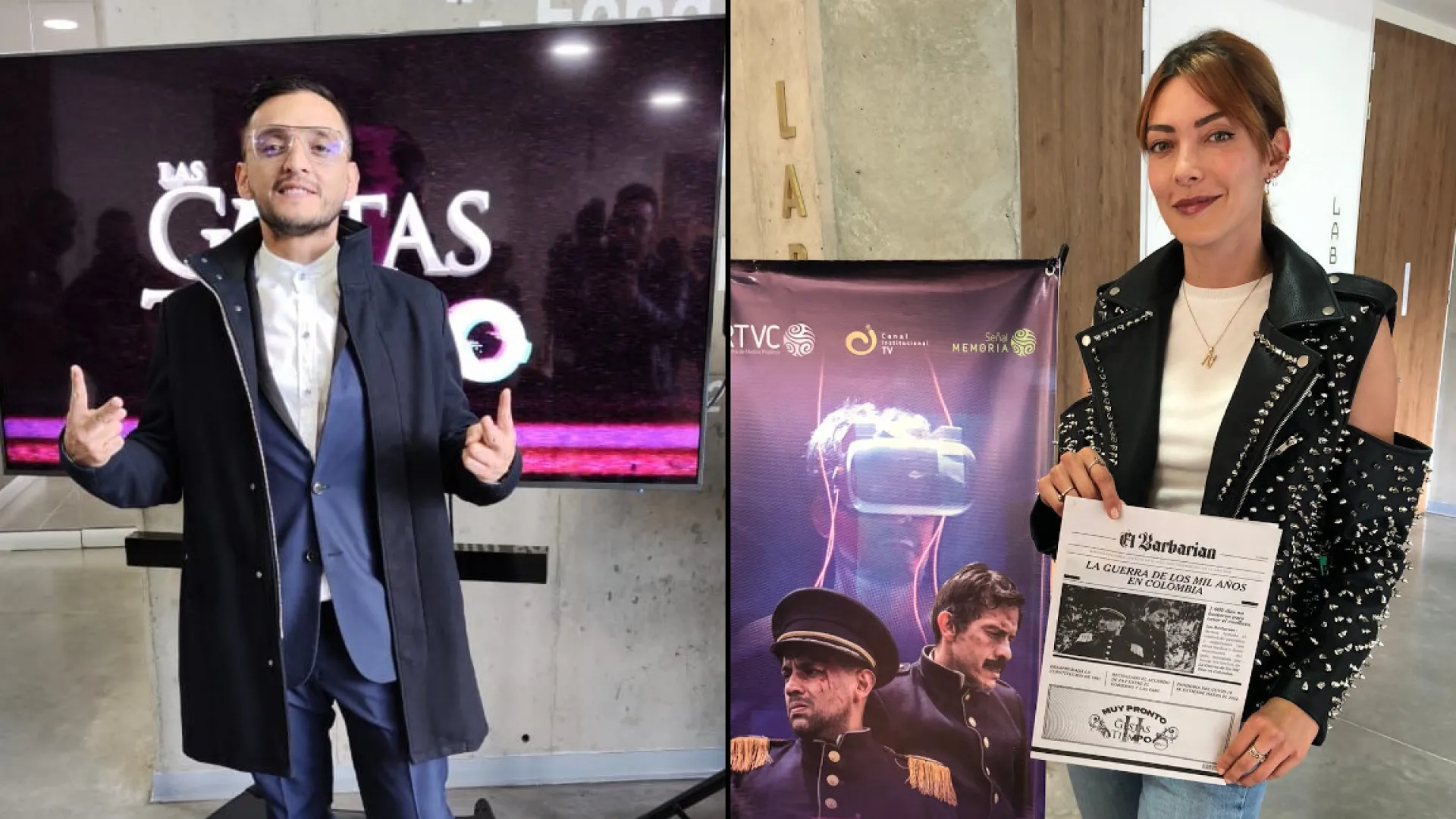 Juan Pablo Barragán y Norma Nivia