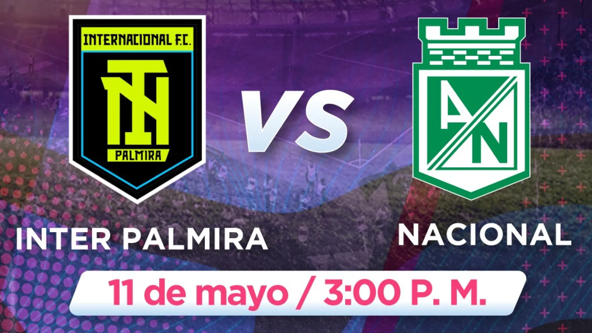 Inter de Palmira desafía al líder Atlético Nacional: partidazo por Señal Colombia