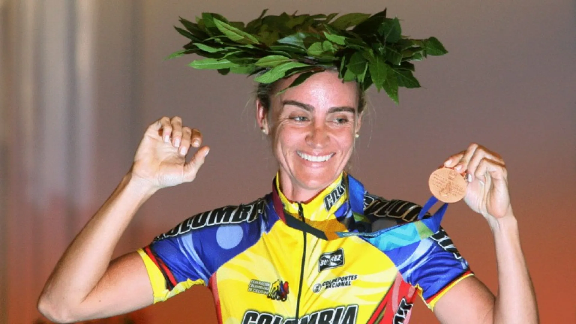 María Luisa Calle Ciclista colombiana Vuelta a Colombia