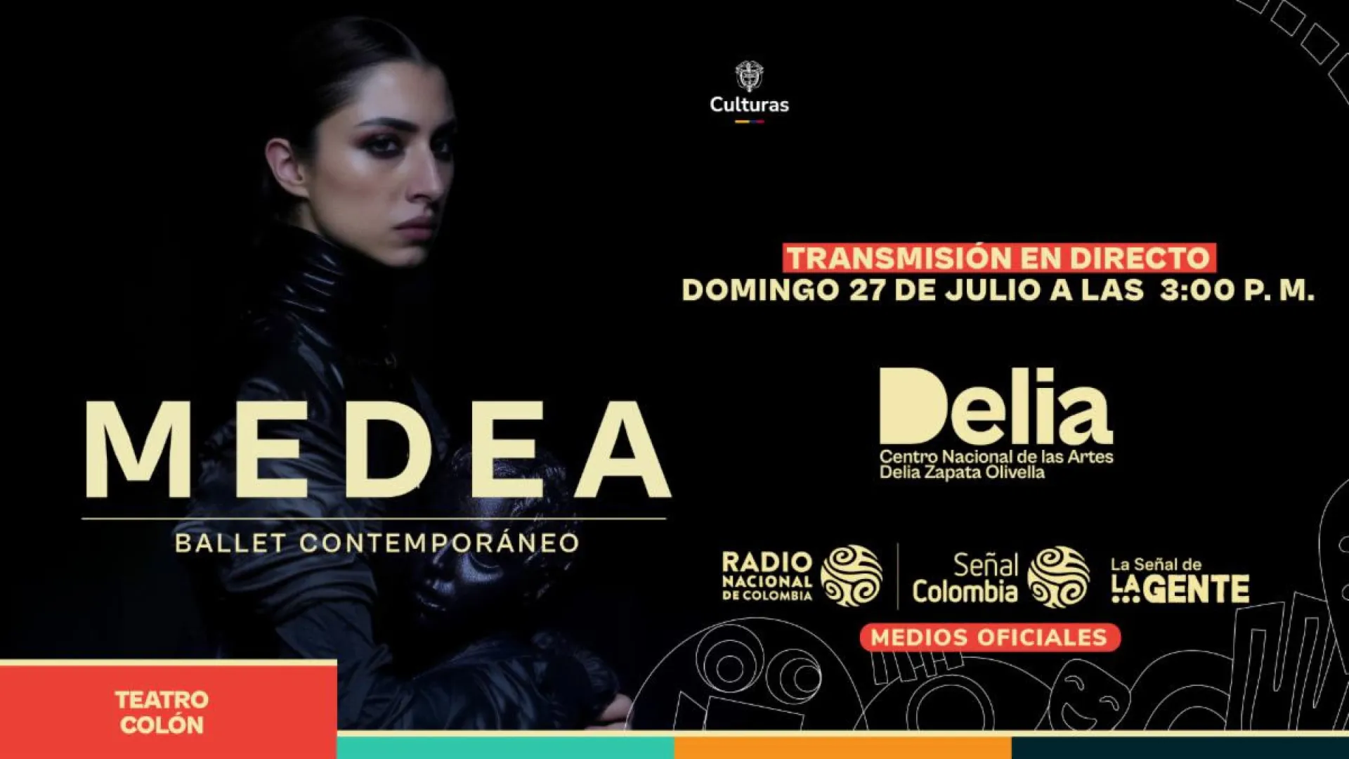 Señal Colombia transmitirá ‘MEDEA’, ballet contemporáneo desde el Teatro Colón