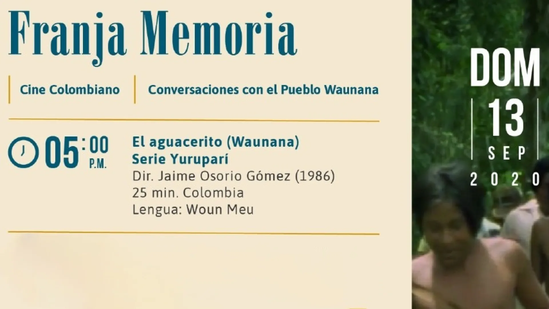 Franja Memoria Yuruparí
