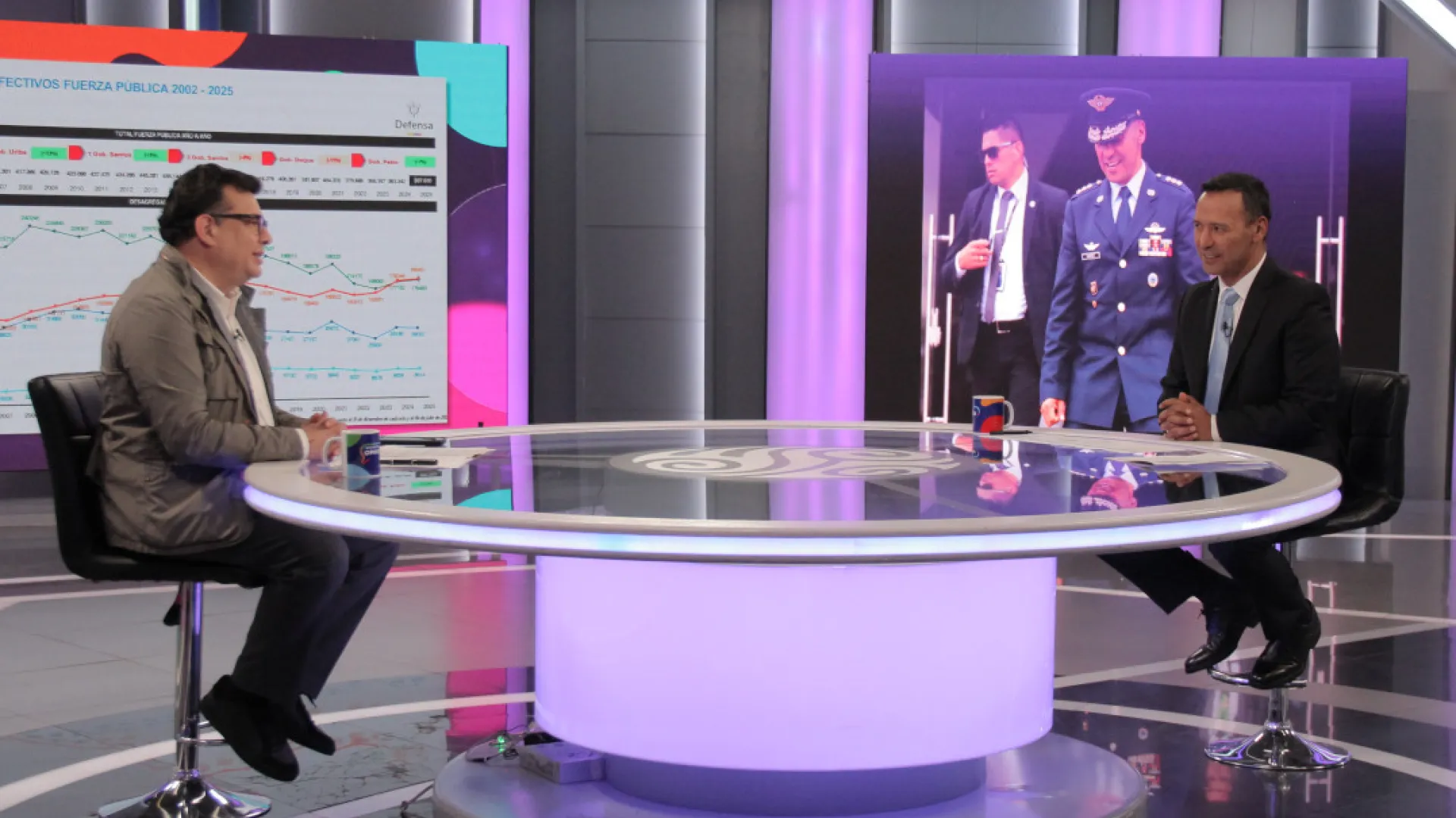 “Gobierno Nacional incrementa presupuesto de las fuerzas militares, por encima del promedio de la última década”: Pedro Sánchez, ministro de Defensa, en Noches de Opinión