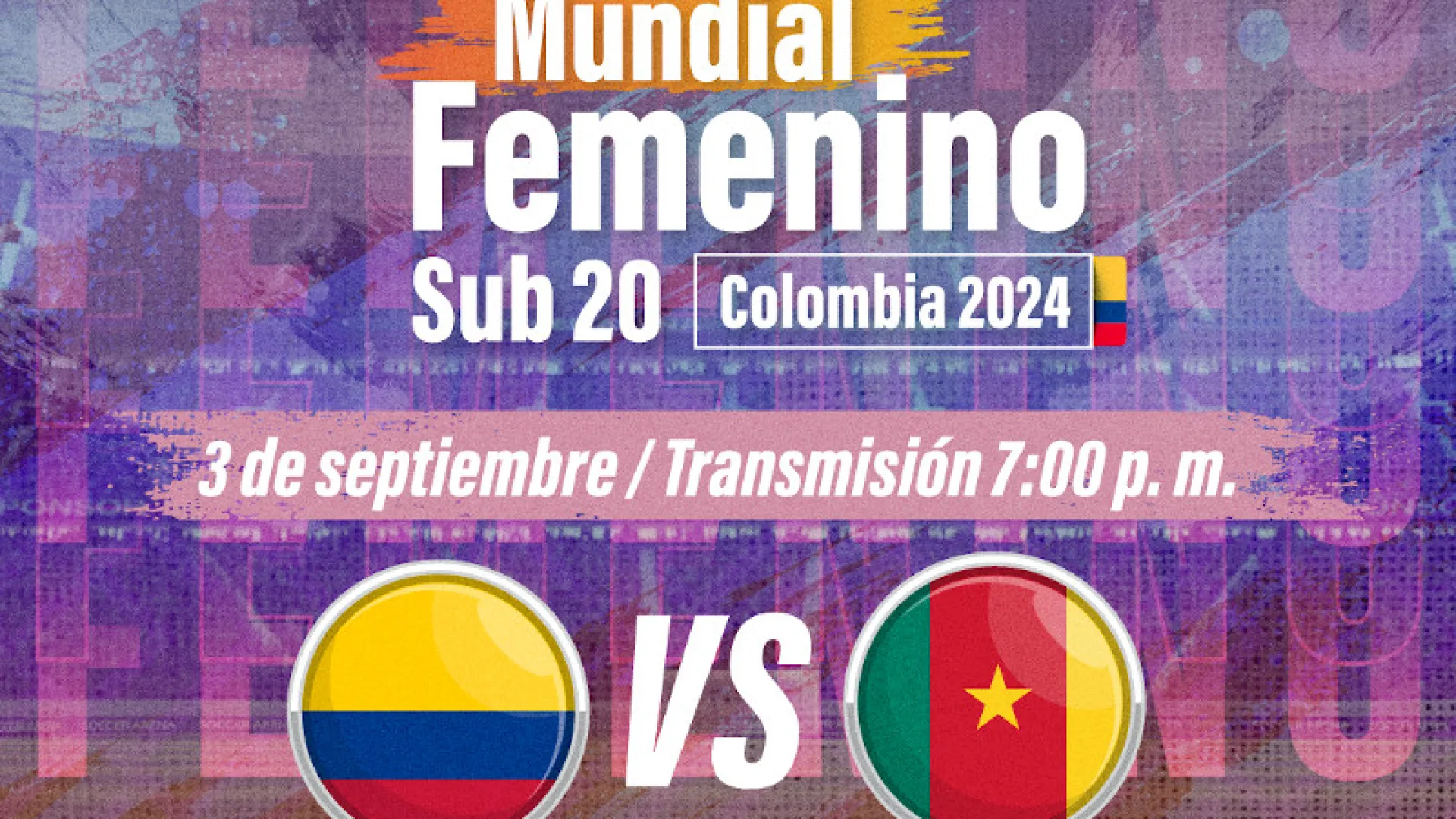 Escuche la emoción del partido Colombia vs. Camerún en la Copa Mundial Femenina Sub-20